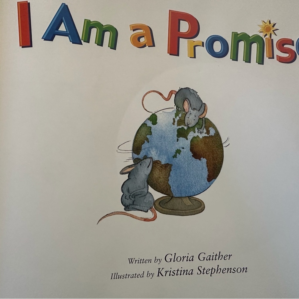 GLORIA GAITHER “I Am a Promise” - children’s hardback book (with CD) - Picture 6 of 14